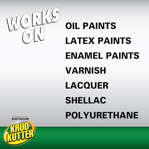 Krud Kutter Brush-Wash Cleaner and Renewer, 32 oz, Paint Brush Cleaner for Latex and Oil Based Paint, Restores Brushes and Rollers, Removes Paint Residue and Buildup