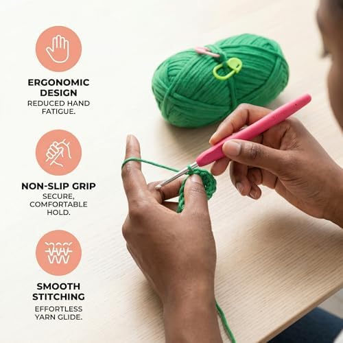 minimal beee Frog Crochet Kit for Beginners, Easy Yarn Video Tutorial