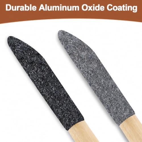 Sanding Sticks 60PCS, 120/280 Grit for Plastic Models, Wood & Resin | 5.4" x 0.2", Double-Ended Sanding Tool, Flat Round Pointed Tips, Model Kit Detailing, 3D Print Finishing, DIY, Precision Work