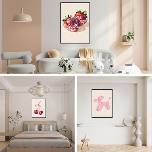 3 Pack Pink Diamond Art Kits for Adults Diamond Painting Kit for Adults