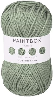 Paintbox Yarns 100% Cotton Aran Yarn 1.76oz / 50g, 93yds / 85m