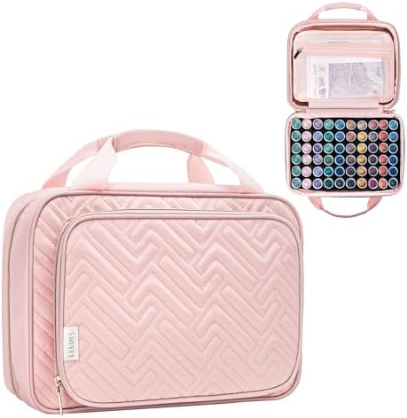 Leudes Diamond Art Storage Painting Case 60 Slots Bead Art Kits for Adults