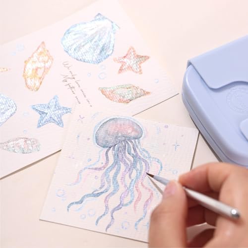 Mini Watercolor Paint Set 16 Colors, Travel Art Kit All-in-One