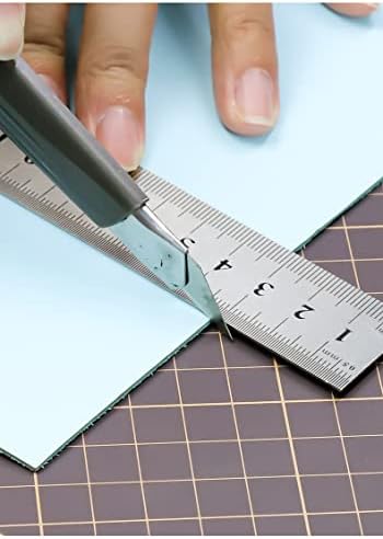 WUTA Self Healing Sewing Mat, Double Sided Non-Slip PVC Cutting Mat A4 Cutting Board for Sewing, Craft, Quilting, Fabric, Scrapbooking Project (9x12inch)