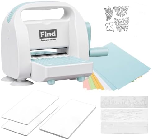3'' Opening Mini Die Cutting and Embossing Machine for DIY Crafts | Small Die Cut Machine With 3.5" Feed Slot for 3" Paper and Other Materials