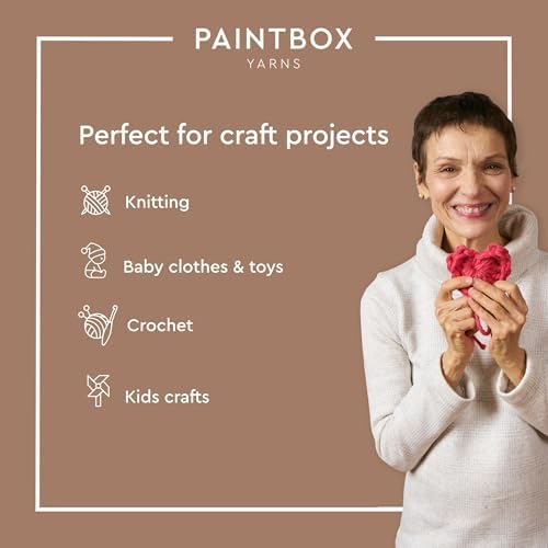 Paintbox Yarns 100% Cotton Aran Yarn 1.76oz / 50g, 93yds / 85m