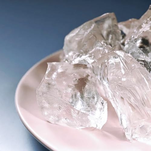 CoolCrafts 5 Pounds Transparent Gel Wax for Candle Making Clear Jelly Candle Wax for Decorative Projects