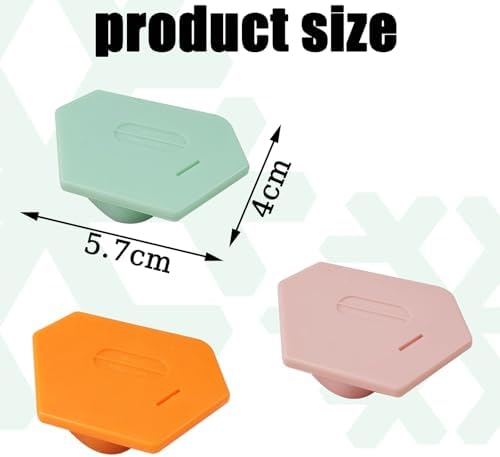 Magnetic Seam Guide for Sewing Machine, Multi-Purpose Tool Polygonal Strong Magnetic Gauge, Multifucntional Seam Guide Hemmer with Scale, Sewing Accessories and Supplies (Orange)
