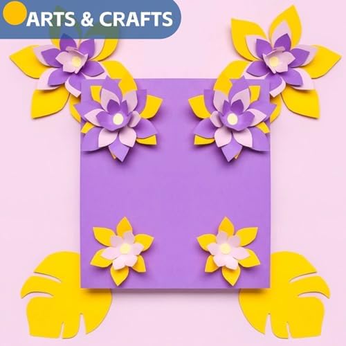 Purple Wrapping Paper, 15"x450" Art Craft Decorative Bulletin Board Paper