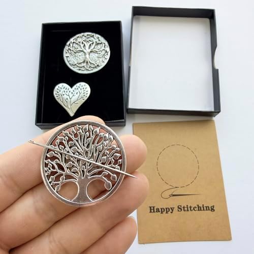 PARKUVALLEY Magnetic Needle Minder, 3pcs Tree of Life