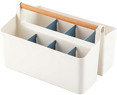 Art Supply Caddy Organizer with Handle,Teacher Tool Storage with Divider