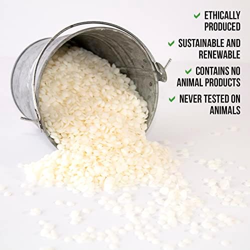 American Soy Organics Freedom Soy Pillar Wax Beads, 25 lbs