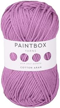 Paintbox Yarns 100% Cotton Aran Yarn 1.76oz / 50g, 93yds / 85m