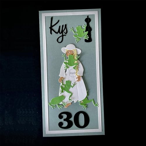 Animal Frogs Metal Cutting Dies for Card Making