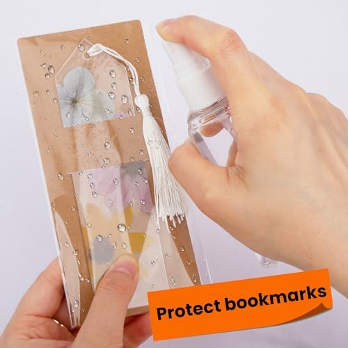 Kraft Bookmark Holder 30 PCS for Acrylic Bookmarks Bulk DIY Bookmarks Sleeves Wrapping Display Cards Small Business Packaging Supplies for Party Gift