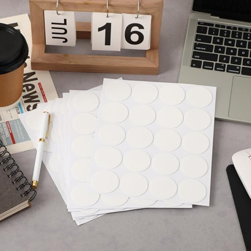 JANYUN 140 Pcs Sticky Dots ,40mm Putty Clear Double Sided Tape for Crafts