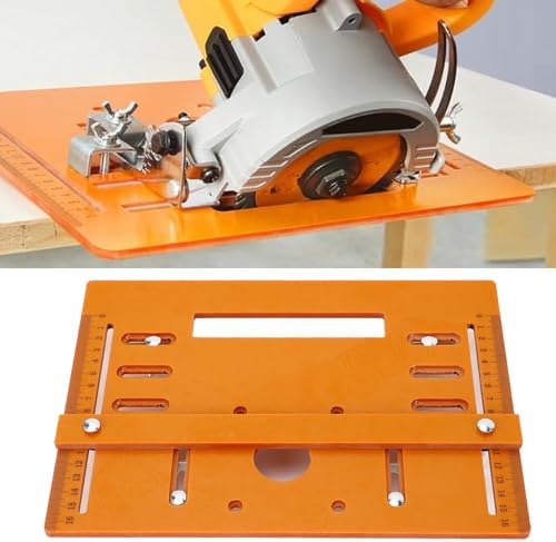 Fafeicy Cutting Machine Base Plate Universal 11x7.9in, 0.2in Thick
