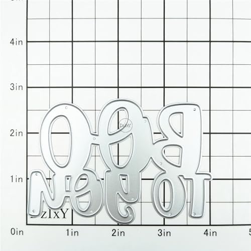 Halloween Word Boo to You Metal Cutting Dies for Card Making