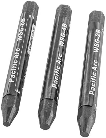 Pacific Arc Jumbo Water Soluble Graphite Sticks Set of 3, Soft 2B, 4B, 6B