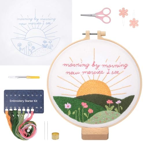 BREENHILL Christian Embroidery Kit for Beginners
