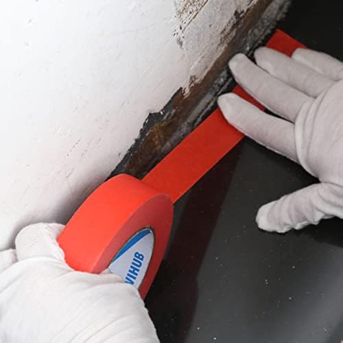 Red Painters Tape,1 inch x 60 Yards