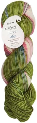 KnitPro Symfonie Fingering Weight Merino Wool Yarn 100g, Summer Romance