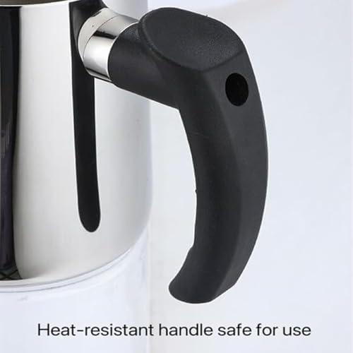 Candle Making Pouring Pot, Stainless Steel Wax Melting Pot with Heat-Resistant Handle, Double Boiler Candle Making Pitcher with Dripless Pouring Spout Design