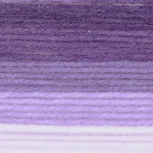 Lion Brand Yarn, Mandala Gradient Variegated Yarn, Purple, Purple, 1 Pack