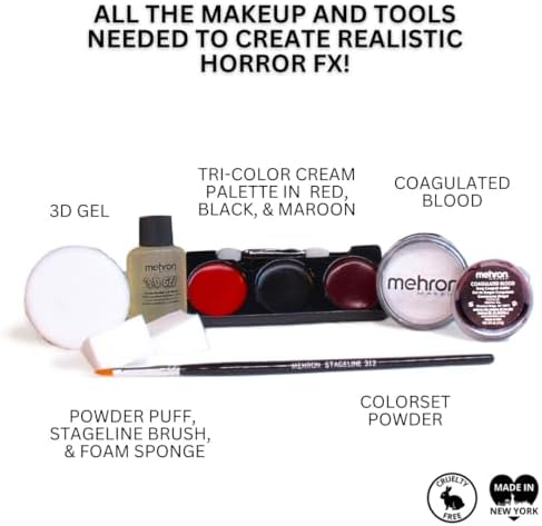 Mehron Makeup Professional Character Kit - HORROR FX