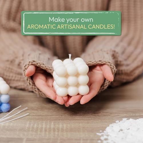 Science4you Artisanal Candle Making Kit for Adults - Make Your Own Candles with Craft Kit, Make 3 Different Scented Candles, Craft Kits for Adults, Craft Gifts for Women & Mans