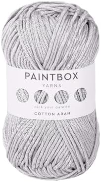 Paintbox Yarns 100% Cotton Aran Yarn 1.76oz / 50g, 93yds / 85m