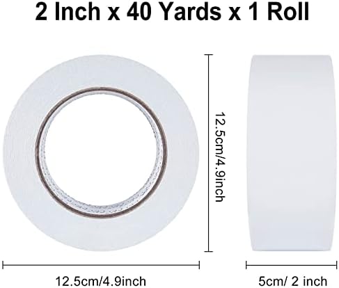 Double Sided Tape 2 Inch x 40 Yards- 1 Roll