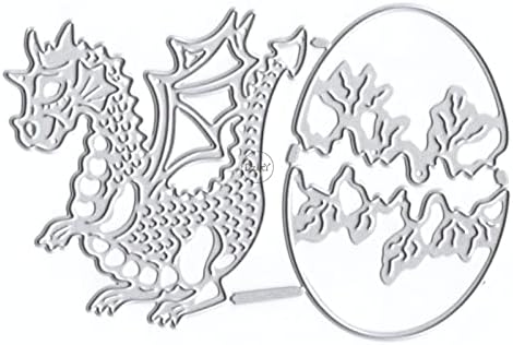 Dinosaurs Eggs Metal Cutting Dies for Card Making