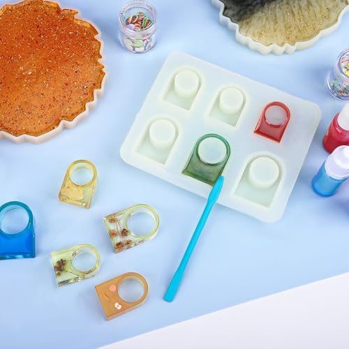 Gartful 3Pack Silicone Sheet for Crafts, Resin Jewelry Casting Molds Mat, Food Grade Silicone Placemat, Multipurpose Table Protector, Nonstick Nonskid Heat-Resistant, Blue (15.7x11.8inch)