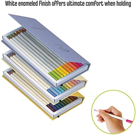 Tombow 51527 Irojiten Colored Pencil Dictionary Set, Seascape, Set of 30. Beautifully Crafted Wax-Based Colored Pencils with Enamel Finish