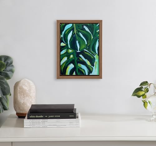 Kate and Laurel Sylvie Blank Framed Canvas Wall Art; 8x10 Gold; Modern Empty Canvas for Paint-Your-Own Art; Ready to Paint Premium Canvas Already Framed