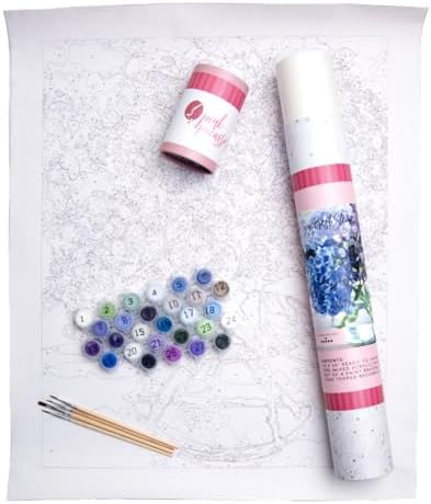 Pink Picasso Paint by Number Kit, for Adults & Teens,16x20, Sincerest Stems