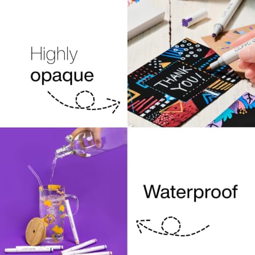 Copic Acrea 6 Colors Set Essentials, water-based pigment ink drawing pens