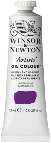 Winsor & Newton Artists' Oil Paint, 37ml Tube, Permanent Magenta
