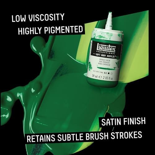 Liquitex Soft Body Acrylic Paint, 6 x 59ml (2-oz), Mixing Set