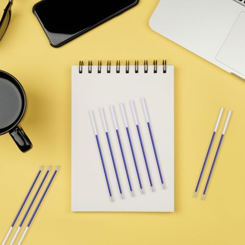 100 Pcs Ballpoint Pen Refills, Epoxy Resin Molds 0.7mm Ink Replaceable Ball Point Pen Silicone Molds Resin Casting Molds for DIY Resin Crafts Making
