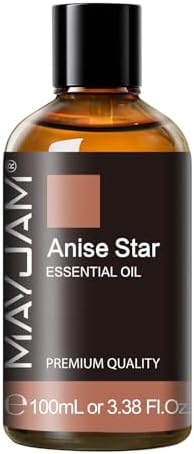 MAYJAM Anise Star Essential Oil for Diffusers for Home, 3.38FL.OZ