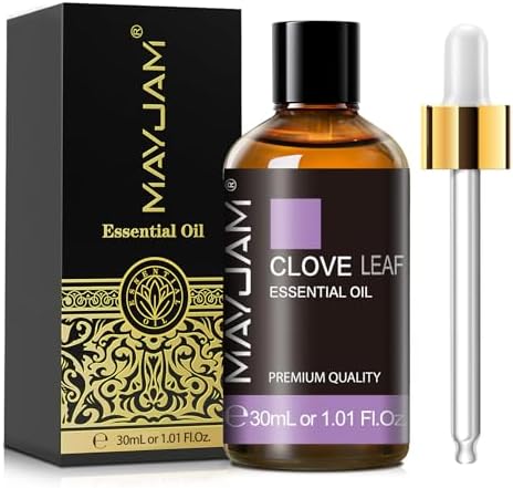 MAYJAM Clove Essential Oil for Diffuser Soap Candle Making, 1.01fl.oz