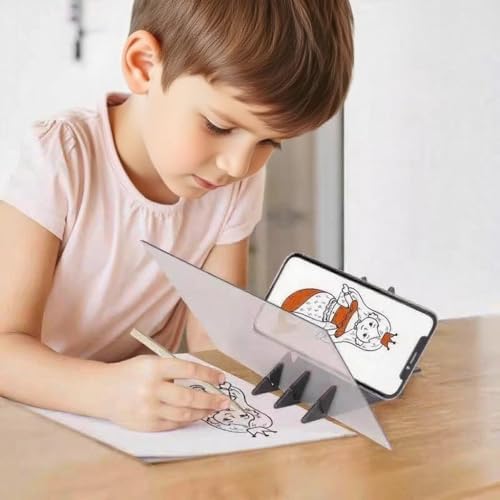 VBQFDPH Optical Drawing Board with Light Up Tracing Pad