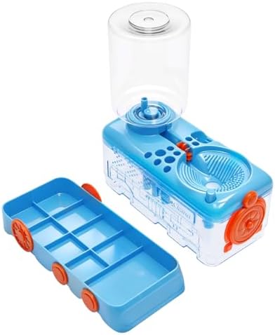 Paint Brush Cleaner with Water Circulation, Upgraded Abs Paintbrush Rinser with 9-Well Palette, 9 Brush Holders, Portable Leak-Proof Art Supplies Rinsing Station Washer for Beginners Artists