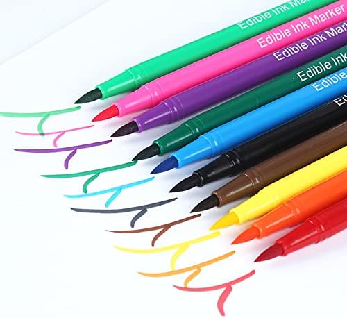 1 Set Edible Pigment Pen Food Color Brush, 2 sticks in a box