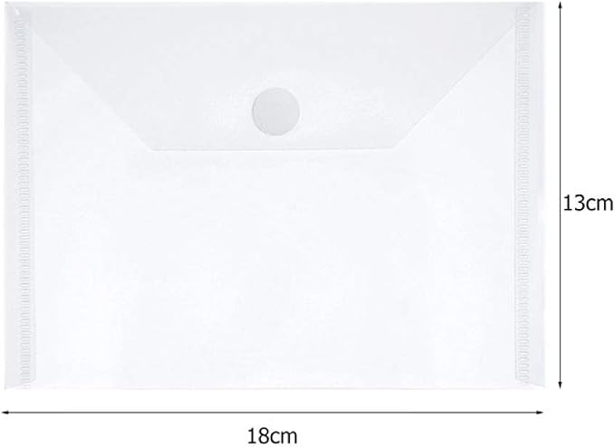 20PCS/Set 10 PCS 0.5mm Thickness Magnetic Sheets and 10PCS 7x5inch Clear Plastic Storage Bags for Dies and Stamp Sets Collections Reusable Sturdy PVC Clear Storage Pockets and Cuttable Magnetic Sheets