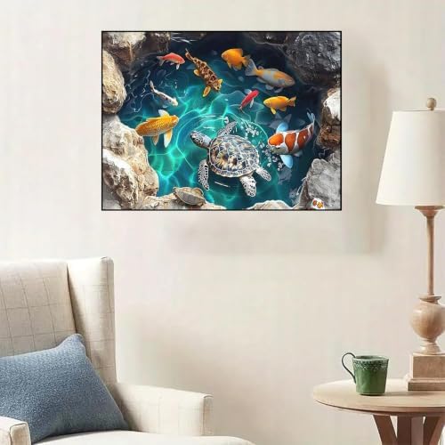 Lophomie Diamond Art Kits for Adults, 5D Diamond Painting Kits 16x12 in