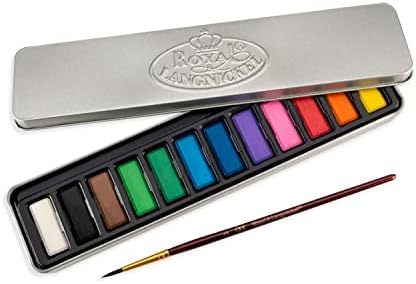 Royal & Langnickel Watercolor Painting Set W/Tin