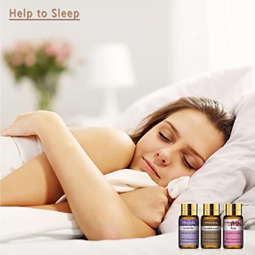 PHATOIL Essential Oils Gift Set, Aromatherapy Oil for Diffuser, Skin Care